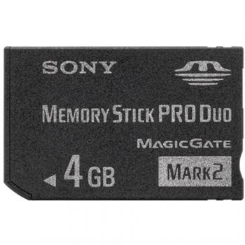Sony 4GB Memory Stick PRO Duo (Mark 2) Flash Memory Card