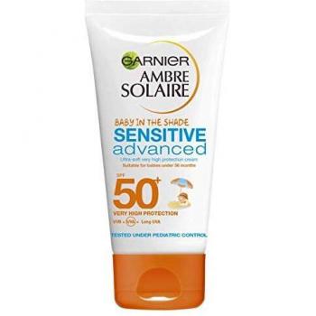 Garnier Ambre Solaire Baby in the Shade Ultra-Soft Sun Cream SPF50 50ml, Travel friendly
