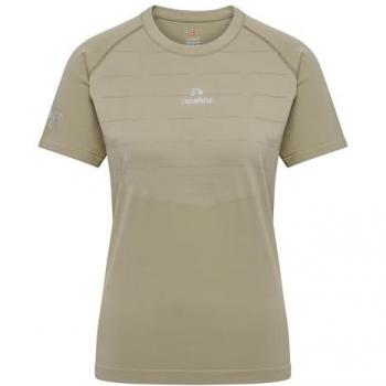 Newline Pace Seamless Women's Running T-Shirt - Beige - Size L