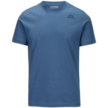 Camiseta Kappa Cafers Slim Hombre Azul (modelo 304J150-A0P)