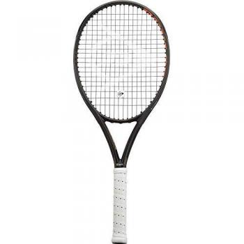 Dunlop - Raqueta de Tenis Unisex para Adulto, Negro/Naranja, 2