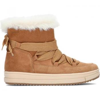 Botín Estilo Nórdico Geox J.Rebecca J36CVA para Niña, color Whisky, con diseño australiano y características de comodidad y transpirabilidad