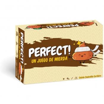 Juego de mesa Perfect! Un juego de mierda, edad recomendada 8 años