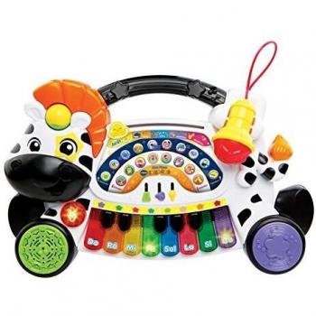 Piano de Juguete Musical Vtech Baby Jungle Rock con Teclado Multicolor y Función de Brincar