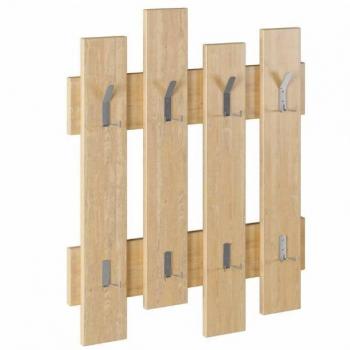 Perchero de Pared Miroytengo Fence en color roble safir 64x81 cm