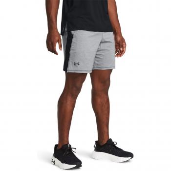 Under Armour - Short de hombre Launch Elite 18 cm con tecnología de secado rápido, tejido ligero y transpirable, cintura elástica con cordón ajustable, diseño ergonómico para mayor libertad de movimiento
