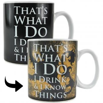 Game of Thrones Heat Change Mug Tyrion Lannister Half Moon Calici Tazze