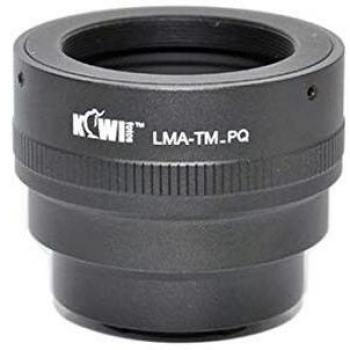 Kiwifotos Adaptador para lentes de montura T para Pentax Q, Q10