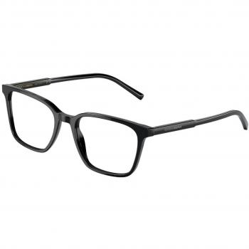 Dolce & Gabbana DG3365F Asian Fit 501 Gafas Recetadas para Hombre Negras