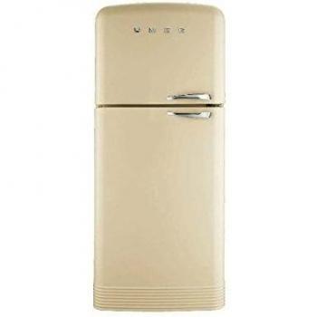 Smeg FAB50PS Independiente 362L 107L A+ Crema de color nevera y congelador - Frigorífico