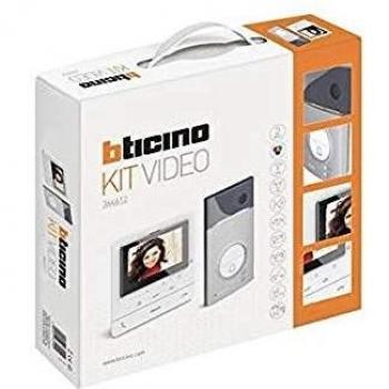 Bticino Classe 100 V16E Video Intercom Kit for Single Family Homes, 2-Wire Linea 3000 - Model 364612