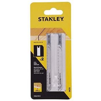 STANLEY STA21012-XJ 2 hojas HCS para corte fino, recto y sin astillas