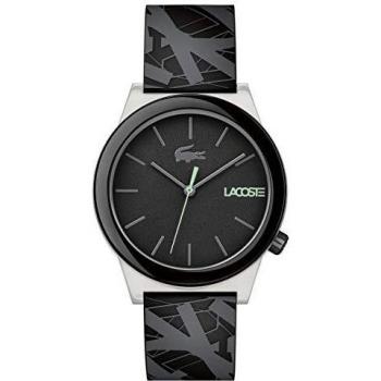 Lacoste Mens Analogue Classic Quartz Watch with Silicone Strap 2010937