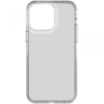Funda Transparente Tech21 Evo Clear para iPhone 14 Plus - Protección Antimicrobiana y Caídas hasta 3.6m