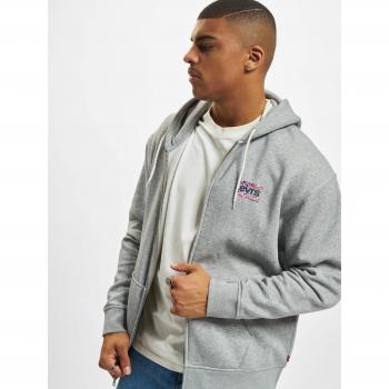 Sudadera Levis Graphic Zip Tiedye Gris Para Hombre