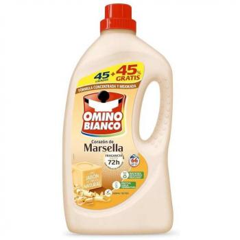 Detergente Líquido Omino Bianco Marsella 2640ml con 45 dosis + 45% gratis