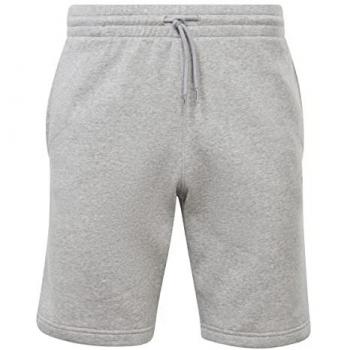 Pantalones Cortos Identity Fleece Reebok para Hombre en color Gris, Talla M, Corte Regular