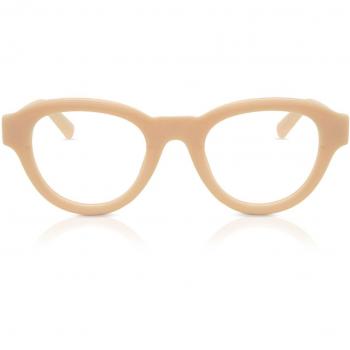 Gafas de Sol Ovaladas con Montura Completa de Plástico Marrón para Hombre - Arise Collective