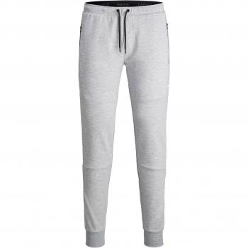 Pantalón Jack And Jones Will Gris Para Hombre - Pantalón de hombre, color gris melange claro, diseño moderno, material cómodo y ligero, ideal para uso diario