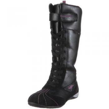 KangaROOS 10503 - Botas para niña, color negro, talla 36