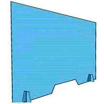 MAMPARA PROTECTORA APPROX APPAPSFRONT - 1000 * 600MM - METACRITALO TRANSPERENTE 5MM - ALTURA VENTANA 7CM