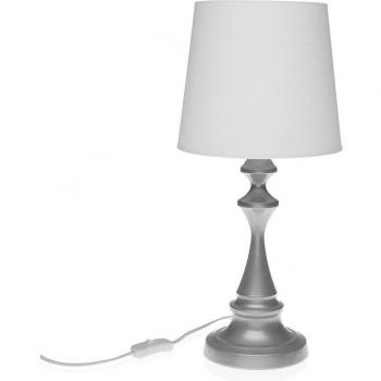 Lámpara de mesa Versa Gene Gris 23 x 49 cm Metal