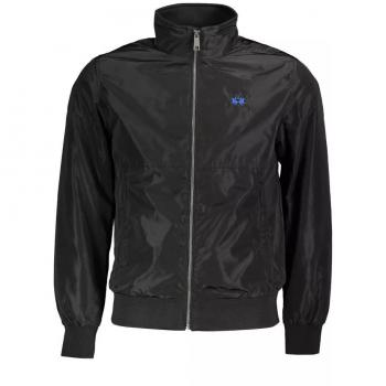 La Martina Black Polyester Jacket - XXL