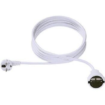 Cable Alargador Schuko 3m Negro H05VV-F 3G 1,5 mm² 16A Bachmann