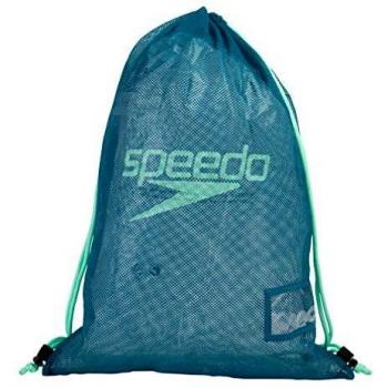 Speedo Mochila Equipment Mesh Malla, Unisex, Azul, Talla única