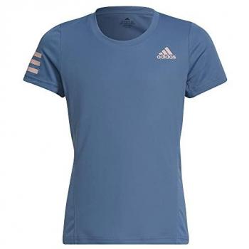 adidas G Club Camiseta de Manga Corta para Niñas - Azul