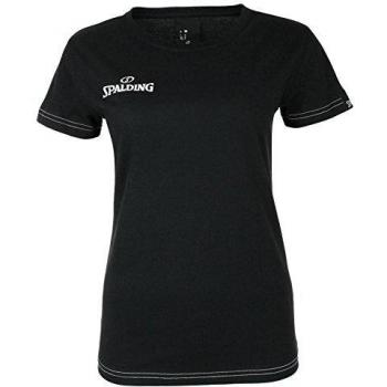 Spalding Team II 4Her Camiseta de Entrenamiento, Mujer, Negro, XS