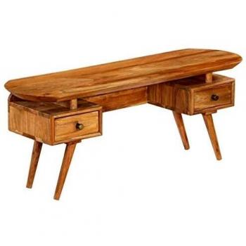 vidaXL Acacia Mueble TV Madera Cajones Mesa Televisión Televisor Salón Comedor