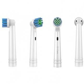 Cabezal de Recambio Dental Küken 34309 Deep Clean Blanco 4 Unidades