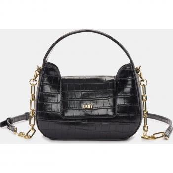 Bolso de mano pequeño Arden negro con bandolera extraíble DKNY