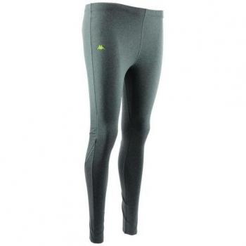 Kappa Flaw - Pantalón para mujer, color gris, talla XS