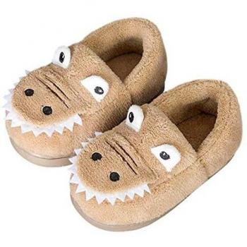 Zapatillas de Estar por Casa para Niñas Niños Invierno Zapatillas Interior Casa Caliente Zapatos Suave Algodón Antideslizantes Pantuflas