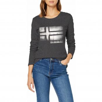 Napapijri Sra Camiseta, Gris