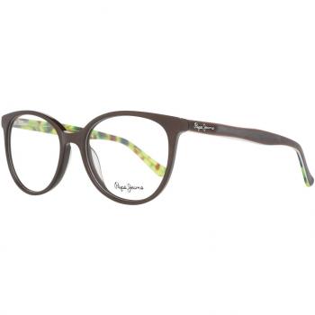 Pepe Jeans PJ3318 C2 Men's Eyeglasses Brown Size 52 - Blue Light Block Available