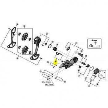 SHIMANO Palanca ACTIVACION Shadow Plus 9120 12V Ciclismo, Adultos Unisex, Multicolor