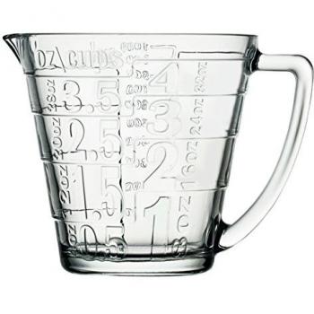 Pasabahce, 55172 Basic - Jarra medidora de Cristal, 1,13 litros
