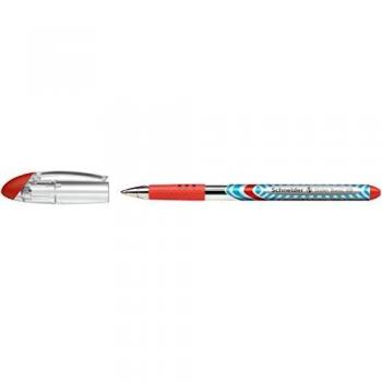 Schneider Slider Basic - Bolígrafos, con tecnología Viscoglide, trazo grueso, color rojo