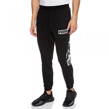 PUMA Rebel Camo Pants Cl FL Chándal, Hombre, Black, M