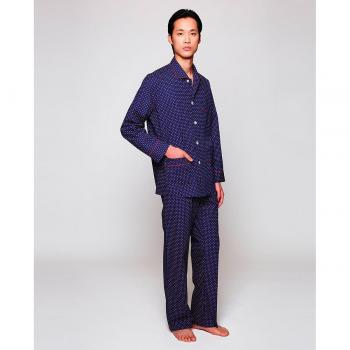 Pijama de hombre largo estampado Mirto