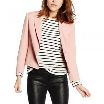 French Connection RIKKI CREPE LS BLAZER-Chaqueta de traje Mujer    Rosa