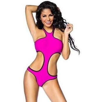 1038-f2762 monokini sportif racer back a13781 et bonnets intégrés