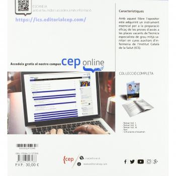 Tècnic/a de grau mitjà sanitari en cures auxiliars d’infermeria. Institut Català de la Salut