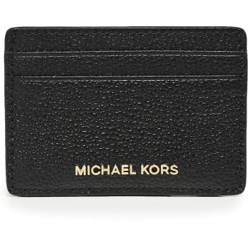 Michael Kors Money Pieces, Monedero para Mujer, Negro