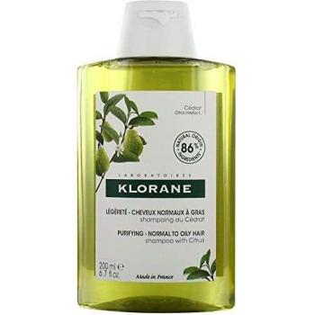 Klorane Light Shampoo with Cedrat for Normal/Oily Hair 200ml