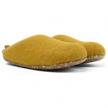 CAMPER Wabi Zapatillas de casa de mujer amarillas en textil - Modelo 20889-134, Talla 36, Color naranja claro