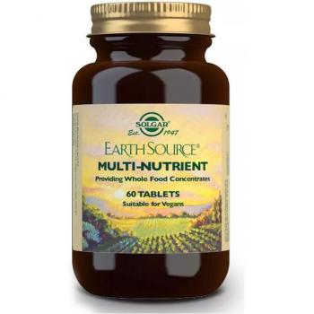 Solgar Earth Source Multi-Nutrient Whole Food 60 Tablets